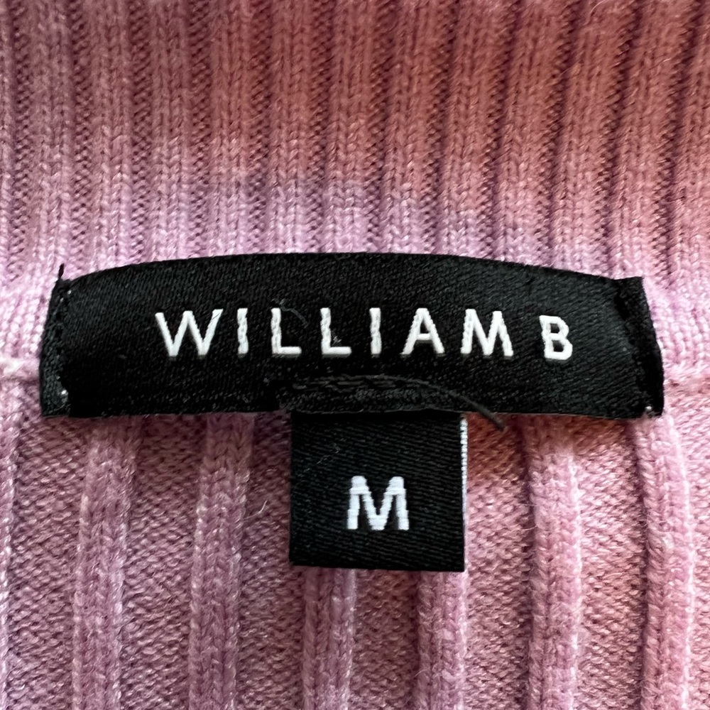 Lavender Ribbed Cropped Sweater - Picture 5 of 5